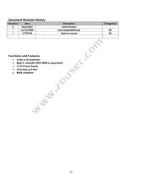 NHD-0216BZ-FL-GBW Datasheet Page 2