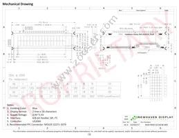 NHD-0216CW-AB3 Datasheet Page 3