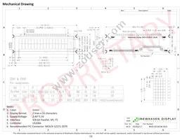 NHD-0216CW-AG3 Datasheet Page 3
