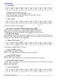 NHD-0216HZ-FL-YBW Datasheet Page 7