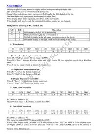 NHD-0216HZ-FL-YBW Datasheet Page 8