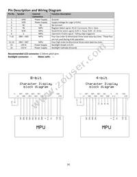 NHD-0216HZ-FL-YBW-C Datasheet Page 4