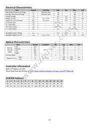 NHD-0216HZ-FSW-FBW-33V3C Datasheet Page 5