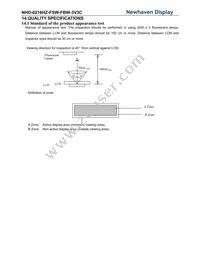 NHD-0216HZ-FSW-FBW-3V3C Datasheet Page 14