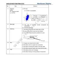 NHD-0216HZ-FSW-FBW-3V3C Datasheet Page 18