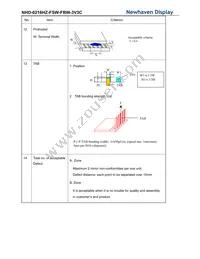 NHD-0216HZ-FSW-FBW-3V3C Datasheet Page 19