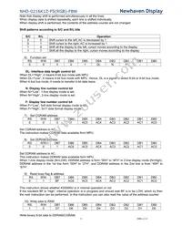 NHD-0216K1Z-FS(RGB)-FBW Datasheet Page 11
