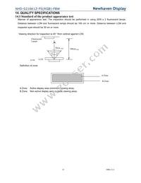 NHD-0216K1Z-FS(RGB)-FBW Datasheet Page 14