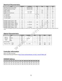 NHD-0216K1Z-FS(RGB)-FBW-REV1 Datasheet Page 5