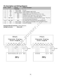 NHD-0216K1Z-FSA-GBW-L Datasheet Page 4