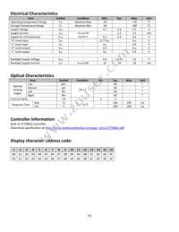 NHD-0216K1Z-FSB-GBW-L Datasheet Page 5