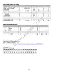 NHD-0216K1Z-FSW-FTW-FB1 Datasheet Page 5