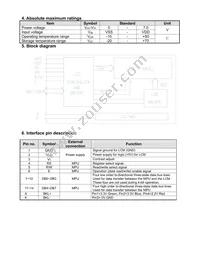 NHD-0216K1Z-NS(RGB)-FBW Datasheet Page 5