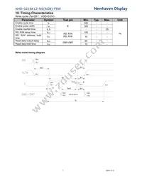 NHD-0216K1Z-NS(RGB)-FBW Datasheet Page 7