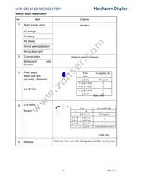 NHD-0216K1Z-NS(RGB)-FBW Datasheet Page 16