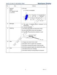 NHD-0216K1Z-NS(RGB)-FBW Datasheet Page 18