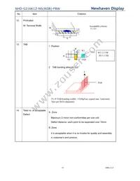 NHD-0216K1Z-NS(RGB)-FBW Datasheet Page 19