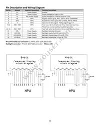 NHD-0216K1Z-NS(RGB)-FBW-REV1 Datasheet Page 4