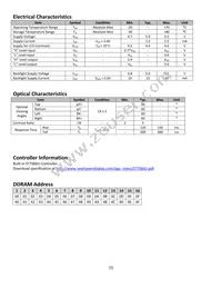 NHD-0216K1Z-NSA-FBW-L Datasheet Page 5