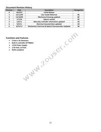 NHD-0216K1Z-NSO-FBW-L Datasheet Page 2