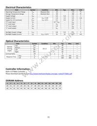 NHD-0216K1Z-NSO-FBW-L Datasheet Page 5