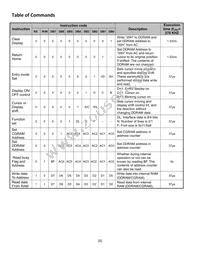 NHD-0216K1Z-NSO-FBW-L Datasheet Page 6