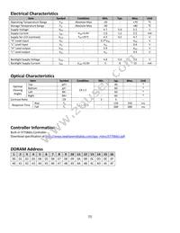 NHD-0216K1Z-NSR-FBW-L Datasheet Page 5