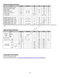 NHD-0216K3Z-FS(RGB)-FBW-V3 Datasheet Page 5