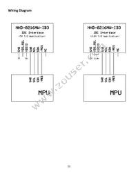 NHD-0216MW-IB3 Datasheet Page 5