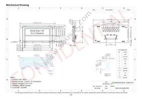 NHD-0216MW-PB3 Datasheet Page 3