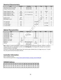 NHD-0216MW-SB3 Datasheet Page 6