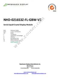 NHD-0216S3Z-FL-GBW-V3 Cover