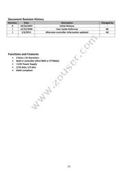 NHD-0216SZ-FSB-GBW Datasheet Page 2