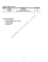 NHD-0216SZ-FSPG-GBW Datasheet Page 2