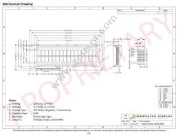 NHD-0216SZ-NSW-BBW Datasheet Page 3