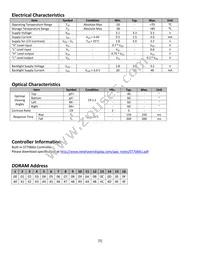 NHD-0216SZ-NSW-BBW-33V3 Datasheet Page 5