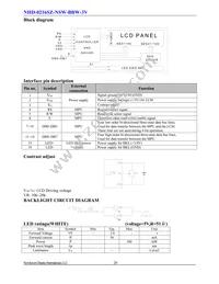 NHD-0216SZ-NSW-BBW-3V Datasheet Page 3