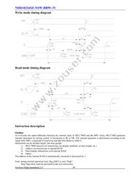 NHD-0216SZ-NSW-BBW-3V Datasheet Page 5