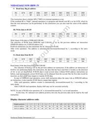 NHD-0216SZ-NSW-BBW-3V Datasheet Page 9