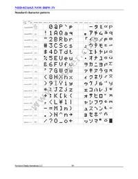 NHD-0216SZ-NSW-BBW-3V Datasheet Page 10