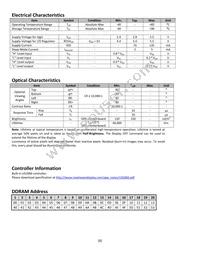 NHD-0220CW-AG3 Datasheet Page 6