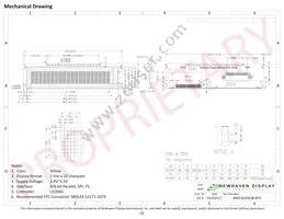 NHD-0220CW-AY3 Datasheet Page 3