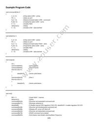 NHD-0220CW-AY3 Datasheet Page 20