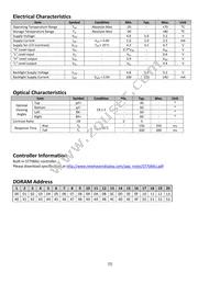 NHD-0220DZ-FL-GBW Datasheet Page 5
