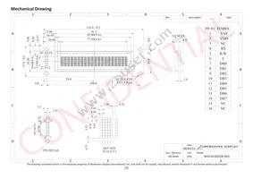 NHD-0220DZW-AG5 Datasheet Page 3