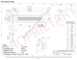 NHD-0220DZW-AY5 Datasheet Page 3