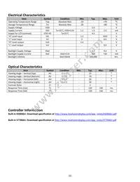 NHD-0220WH-LYGH-JT# Datasheet Page 5