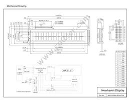 NHD-0220WH-MYGH-JT#E Datasheet Page 3