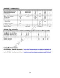 NHD-0220WH-MYGH-JT#E Datasheet Page 5