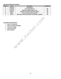 NHD-0224BZ-FL-GBW Datasheet Page 2